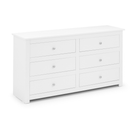Radley Surf White Finish 6 Drawers Chest by Lavishway | Chest Of Drawers-61098