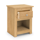 Radley Waxed Pine Effect Bedside Table by Lavishway | Bedside Tables-61077