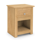 Radley Waxed Pine Effect Bedside Table by Lavishway | Bedside Tables-61078
