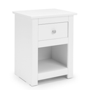 Radley Surf White Finish Bedside Table by Lavishway | Bedside Tables-61081