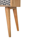 Rafina Solid Wood 2 Drawers Bedside Table by Lavishway | Bedside Tables-57777