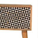 Rafina Solid Wood 2 Drawers Bedside Table by Lavishway | Bedside Tables-57775