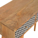 Rafina Solid Wood 3 Drawers Console Table by Lavishway | Hallway Console Table-57745