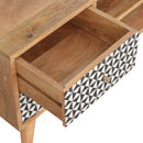 Rafina Solid Wood Printed 4 Drawers TV Unit by Lavishway | TV Units Cabinets-57727