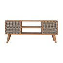 Rafina Solid Wood Printed 4 Drawers TV Unit by Lavishway | TV Units Cabinets-57726