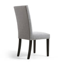 Randall Linen Fabric Dining Chair Set of 2 by Lavishway | Dining Chairs-27082