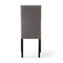 Randall Linen Fabric Dining Chair Set of 2 by Lavishway | Dining Chairs-27084