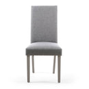 Randall Linen Fabric Dining Chair Set of 2 by Lavishway | Dining Chairs-27051