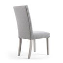 Randall Linen Fabric Dining Chair Set of 2 by Lavishway | Dining Chairs-27050