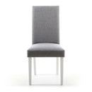 Randall Linen Fabric Dining Chair Set of 2 by Lavishway | Dining Chairs-27070