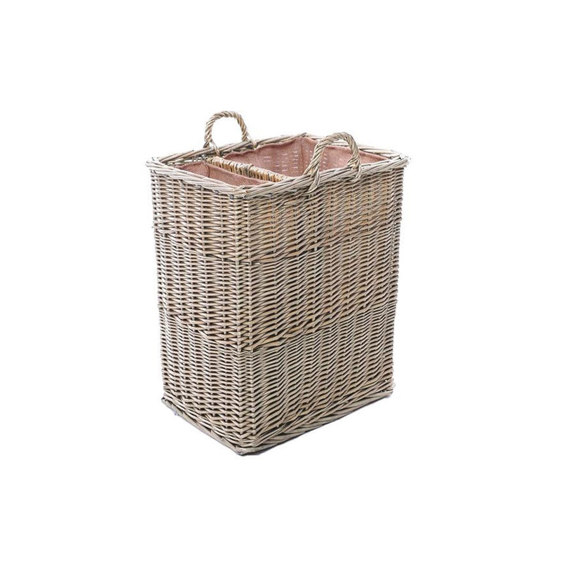 Wicklewood Rattan Split Log Basket by Lavishway | Storage Baskets & Boxes-36075
