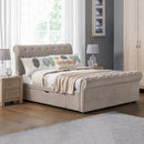 Ravello 2 Drawers Storage Fabric Bed by Lavishway | Fabric Beds-61165