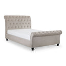 Ravello Upholstered Fabric Bed Frame by Lavishway | Fabric Beds-61152