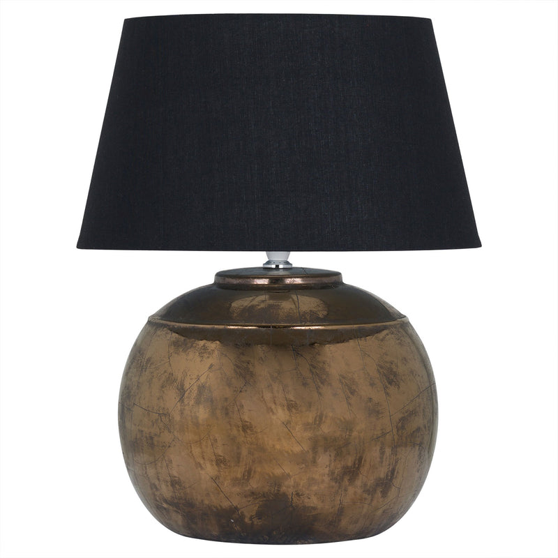 Regola Antique Bronze Metallic Table Lamp by Lavishway | Table Lamps-51451