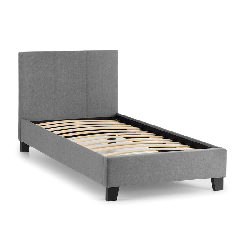 Rialto Hardwood Linen Fabric Bed Frame by Lavishway | Fabric Beds-61107