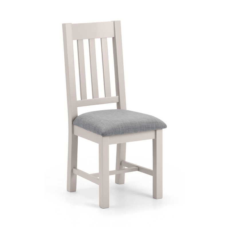 Richmond Oak Grey Finish Wooden Dining Chair by Lavishway | Dining Chairs-61064