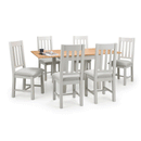 Richmond Oak Flip Top Dining Table In Grey by Lavishway | Dining Tables-61048