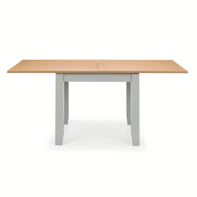 Richmond Oak Flip Top Dining Table In Grey by Lavishway | Dining Tables-61045