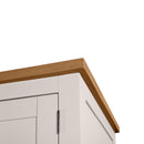 Richmond Oak 2 Doors & 1 Drawer Wardrobe by Lavishway | Wardrobe-61090