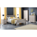 Richmond Oak 2 Doors & 1 Drawer Wardrobe by Lavishway | Wardrobe-61091