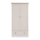 Richmond Oak 2 Doors & 1 Drawer Wardrobe by Lavishway | Wardrobe-61087