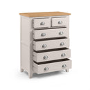 Richmond Oak 4 Over 2 Chest Of Drawers by Lavishway | Chest Of Drawers-61038