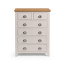 Richmond Oak 4 Over 2 Chest Of Drawers by Lavishway | Chest Of Drawers-61039