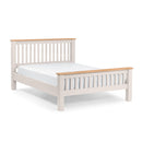 Richmond Oak Grey Painted Bed Frame by Lavishway | Wooden Beds-61013