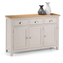 Richmond Oak 3 Doors & 3 Drawers Sideboard by Lavishway | Sideboards-61019
