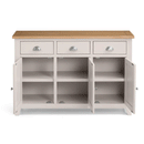 Richmond Oak 3 Doors & 3 Drawers Sideboard by Lavishway | Sideboards-61021