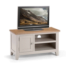 Richmond Oak And Grey Finish 1 Door TV Unit by Lavishway | TV Units Cabinets-60992