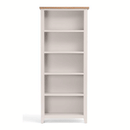 Richmond Oak Tall Storage Shelves Bookcase by Lavishway | Book Shelves and Cabinets-61008
