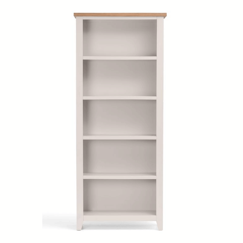 Richmond Oak Tall Storage Shelves Bookcase by Lavishway | Book Shelves and Cabinets-61008