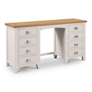 Richmond Oak 8 Drawers Dressing Table by Lavishway | Dressing Tables-60982