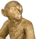 Ringo Monkey Gold Resin Table Lamp by Lavishway | Table Lamps-26563