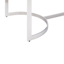 Ritz Marble Glass Top Coffee Table by Lavishway | Coffee Tables-24205