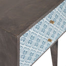 Riva Lucy Locket Printed Bedside Table by Lavishway | Bedside Tables-51768