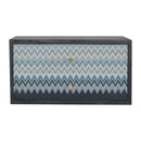 Riva Mirabelle Printed Bedside Table by Lavishway | Bedside Tables-57581