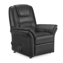 Riva Faux Leather Rise & Recline Chair by Lavishway | Recliner Sofa-60978