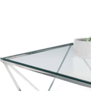 Riviera Glass Top Octagonal Coffee Table by Lavishway | Coffee Tables-60966