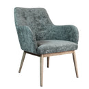 Robin Sea Green Fabric Armchair by Lavishway | Armchairs-23043