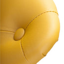 Rocco Yellow Leather Effect Bar Stool by Lavishway | Bar Stools-27381