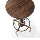 Rockport Elm Wood Seat Pipe Work Bar Stool by Lavishway | Bar Stools-60946