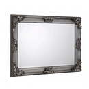 Rococo Pewter Finish Wall Mirror by Lavishway | Wall Mirrors-60928