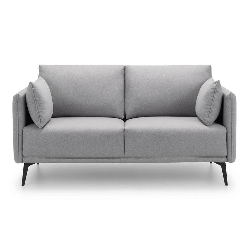 Rohe Platinum Fabric 2 Seater Sofa by Lavishway | Fabric Sofas-60923