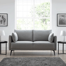 Rohe Platinum Fabric 2 Seater Sofa by Lavishway | Fabric Sofas-60921