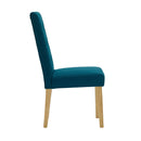 Modern Roma Fabric Dining Chair Set of 2 by Lavishway | Dining Chairs-35240