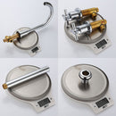 Roman Style Chrome Bathroom Tap & hand Shower by Lavishway | Bathtub Faucets-49529