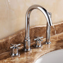 Roman Style Chrome Bathroom Tap & hand Shower by Lavishway | Bathtub Faucets-49526
