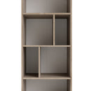 Rome Oak & White Finish 1 Drawer Bookcase
